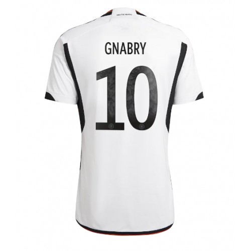 Tyskland Serge Gnabry #10 Hjemmedrakt VM 2022 Kortermet Tyskland Serge Gnabry #10 Hjemmedrakt VM 2022 Kortermet